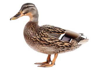 A Full Body Duck with a Transparent Background PNG