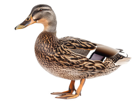 A Full Body Duck with a Transparent Background PNG