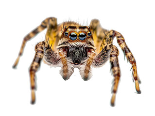 A Full Body Spider with a Transparent Background PNG