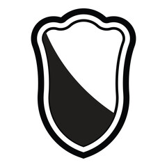 simple shield icon