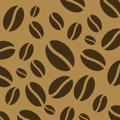 coffee beans' seamless vectorenbackground