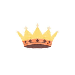 transparent watercolor crown illustration PNG
