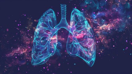 Cystic fibrosis a disorder that damages your lungs, digestive tract and other organs. An inherited disease caused by a defective gene that can be passed from generation to generation - obrazy, fototapety, plakaty