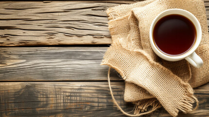 Breathe in the rich aroma as steam rises from your freshly brewed cup of coffee