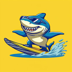 Shark Vectors & Illustrations | sky play shark, kawaii shark