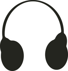 An intricately designed earphone vector, sleek in form, with precision details and dynamic contours, embodying superior audio performance.