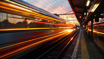 Logistics transport background