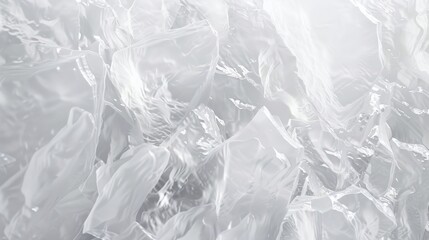 White abstract ice texture grunge background hyper realistic 