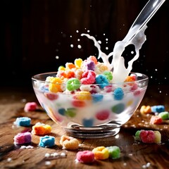 milk and cereal again