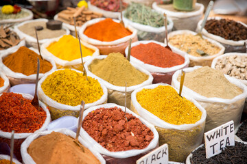 Indian spice market, Goa