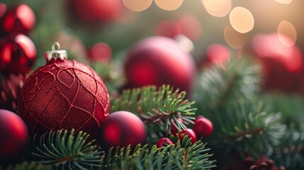 Naklejka premium Christmas background