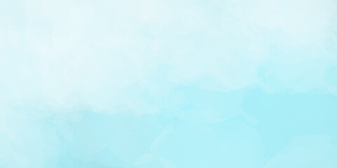 Abstract blue and white background with spotlight border and watercolor painted old grunge or smoke texture. blue wall, stone texture for the background. beautiful blue watercolor grunge.	