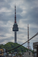 Fototapeta premium Seoul, South Korea - April 22 2024 