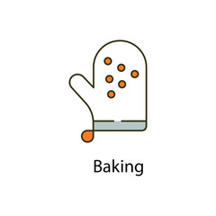 Baking Icon. Vector Icon Design