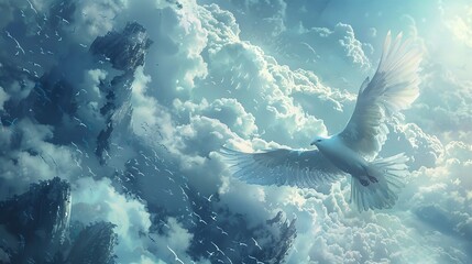 Fototapeta premium dolphin swimming in the sea