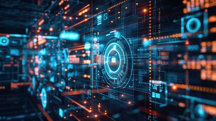 optics background with spots