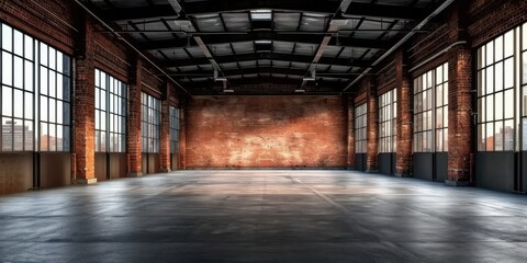 Urban Rebirth: Revamping a Dilapidated Warehouse into an Industrial Loft Oasis with Exposed Brick,...