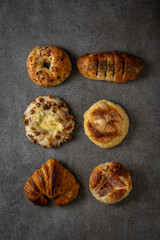 いろいろな種類のパン