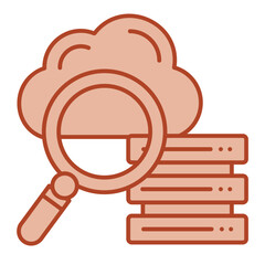 Data Analytics  Icon brown