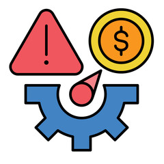 Risk Management  Icon color