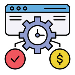 Performance Metrics Icon color