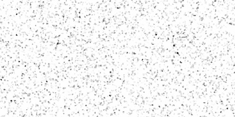 Terrazzo flooring consists of chips of marble texture. quartz surface white, black for bathroom or kitchen countertop. white paper texture background. rock stone marble backdrop textured illustration.