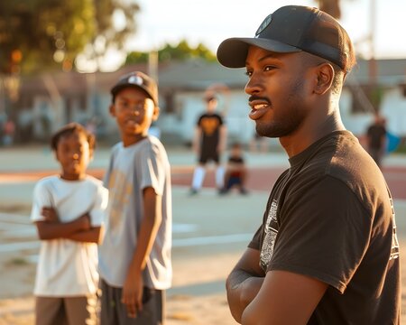 Volunteer Coaches Empowering Youth Through Sports in Underserved Neighborhoods