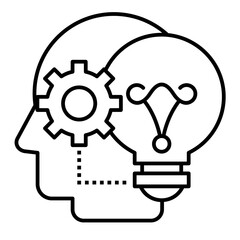 Competitive Intelligence  Icon line