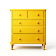 Chest of drawers yellow