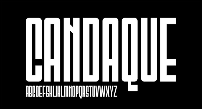 BOLD CONDENSED FONT FOR POSTER AND HEADLINE TYPEFACE