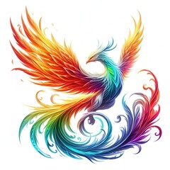 Obraz premium Fire phoenix