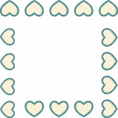 Digital paper, heart paper, seamless paper, seamless pattern, pattern, boho, boho pattern, paper