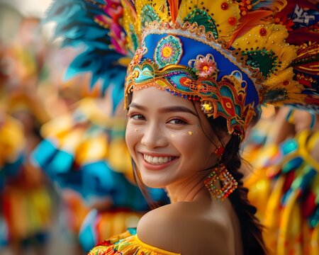 Vibrant of Cultural Traditions at Sinulog Festival in Cebu Philippines