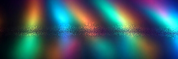Abstract background with colorful bokeh lights