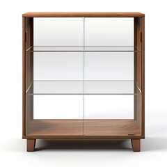 Display cabinet brown