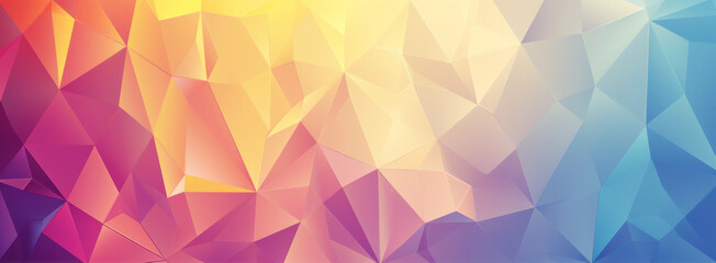 Obraz premium A polygon background