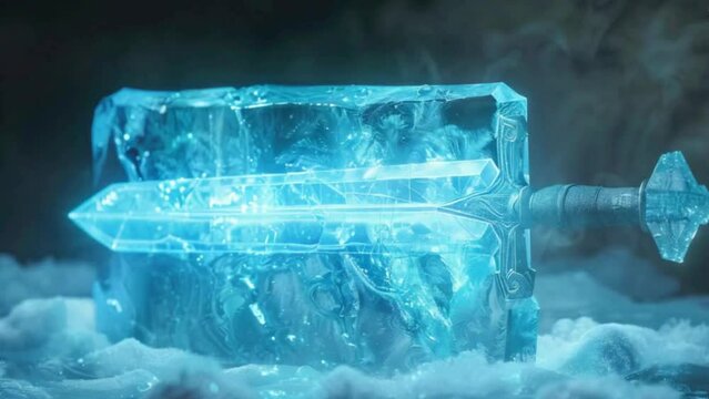 ice and water
