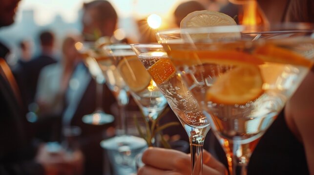 Networking events awash with the clink of cocktail glasses, where professionalism mingled seamlessly with charisma and charm.