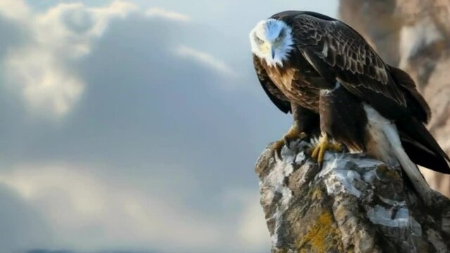 eagle in flight