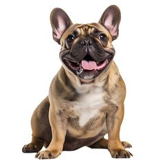 French Bulldog on transparent background PNG