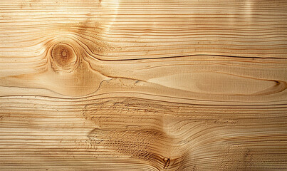 Warm wood surface, bathed in soft light