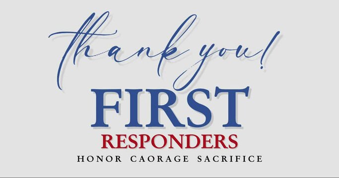First Responders Holiday concept Video