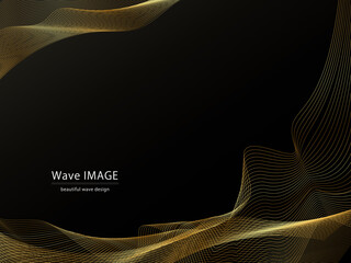 美しいラインウェーブ ウェーブライン