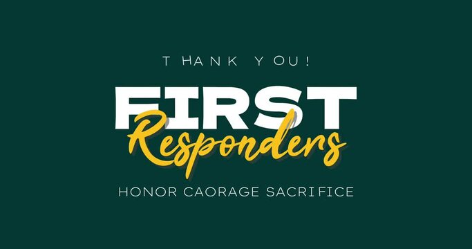 First Responders Holiday concept Video