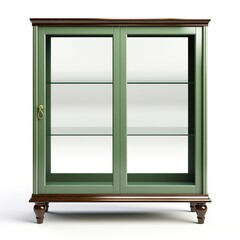 Display cabinet olive