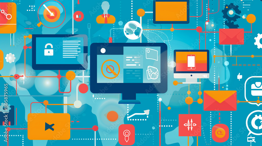 Poster virtual workspaces enabling seamless communication and teamwork among remote teams and collaborators