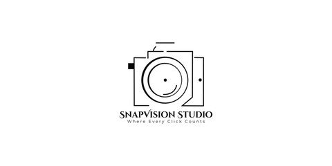 Photography logotype, Minimalist photography logo concept,photography studio Logo, photographer,  Company, brand,corporate, identity