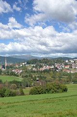 climatic health Resort of Zwiesel,bavarian Forest,lower Bavaria,Germany