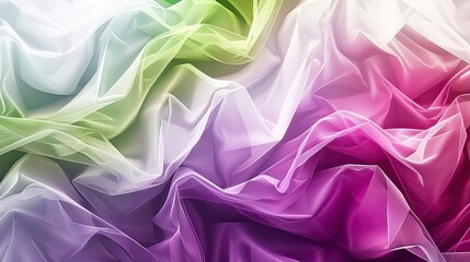 Fototapeta premium Digital artwork with colorful geometric background with angular shapes and gradients, free space concept for text.