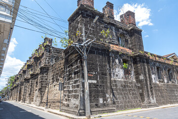 フィリピン マニラの古い街並み